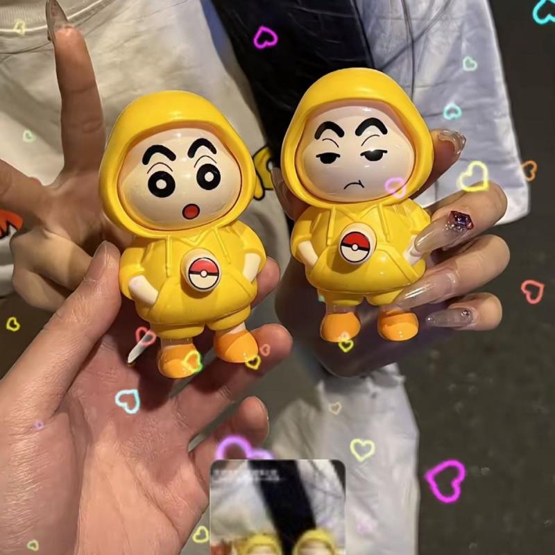 Shinchan Rotating Keychain