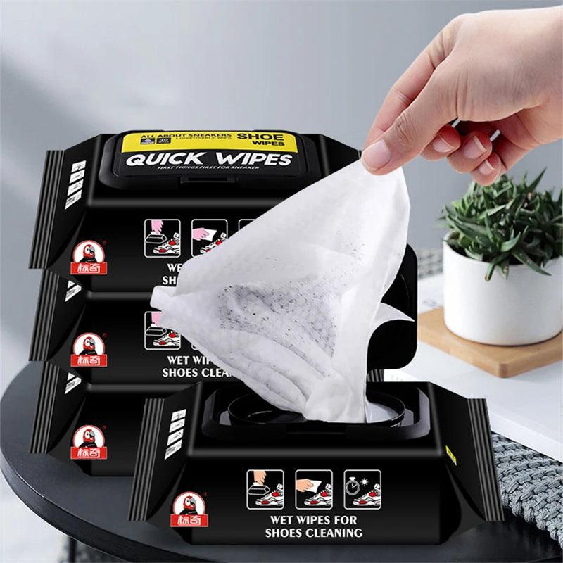 Shoes Cleaning Pack With 30 Wipes (Pack of 2)