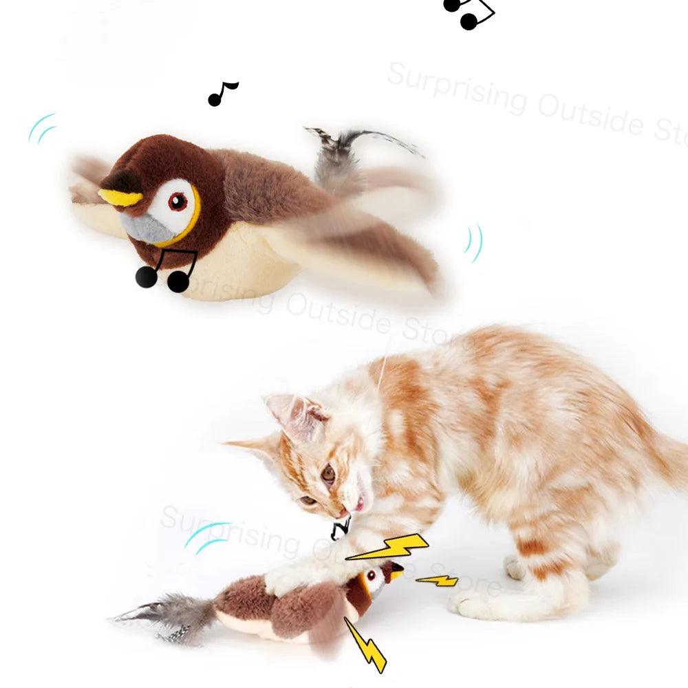 New Smart Flappy Chase Interactive Pet Toy