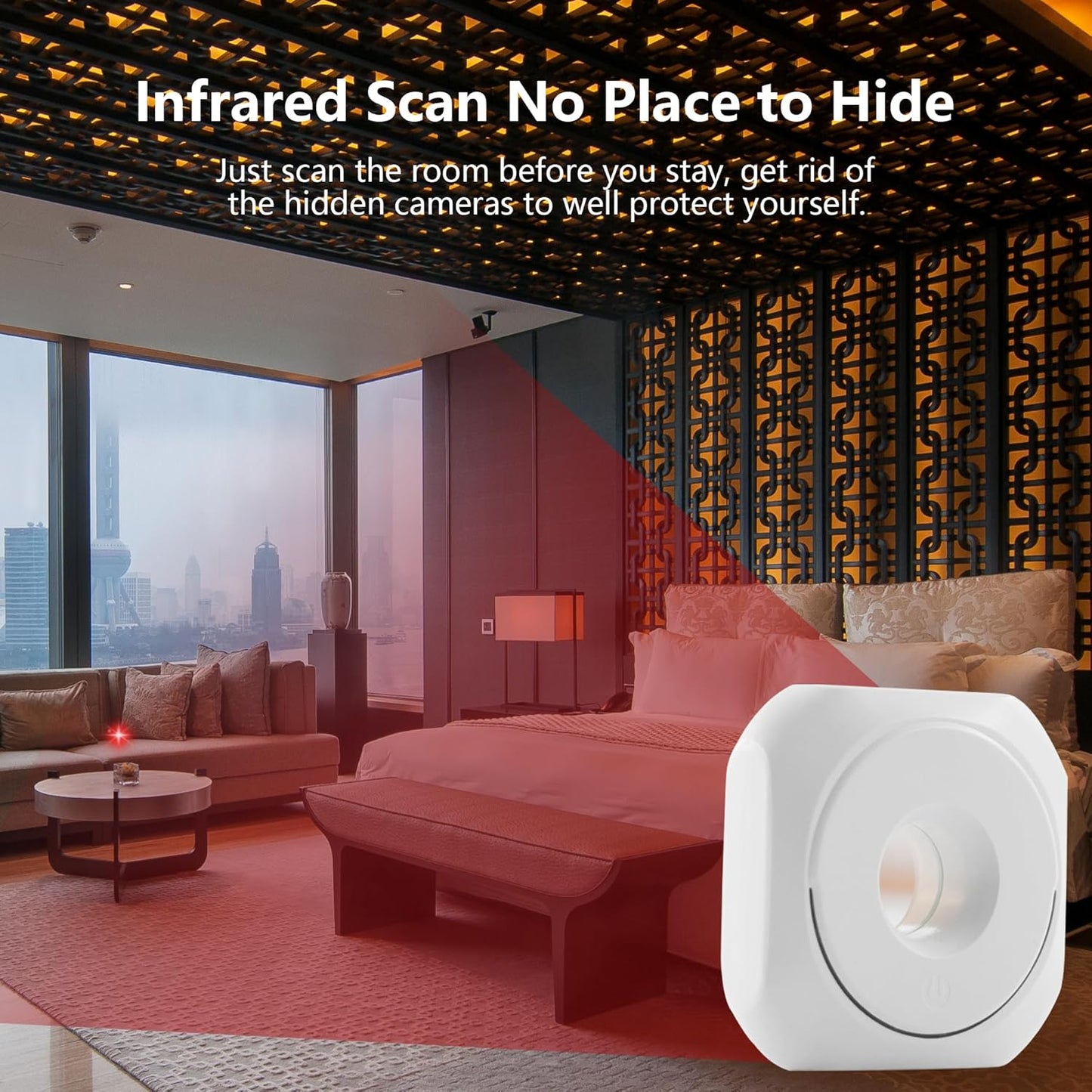Hidden Camera Finder With Keychain