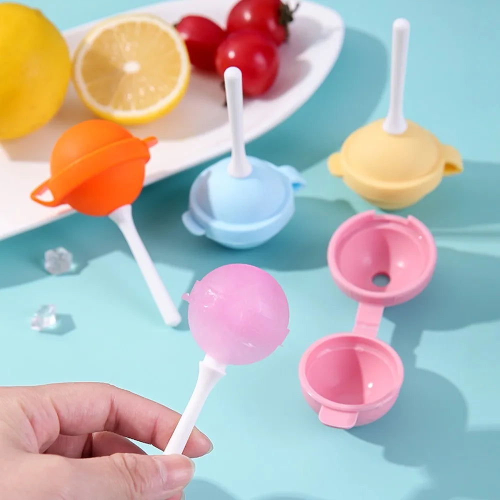 Chillipops - Silicone Lollipop Ice Cream Maker (Pack of 4)