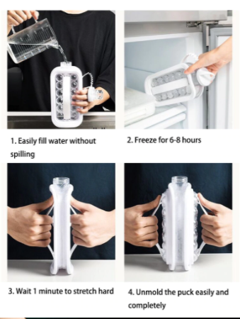 ChillMate - 2 in 1 Folding Ice Ball Maker & Kettle