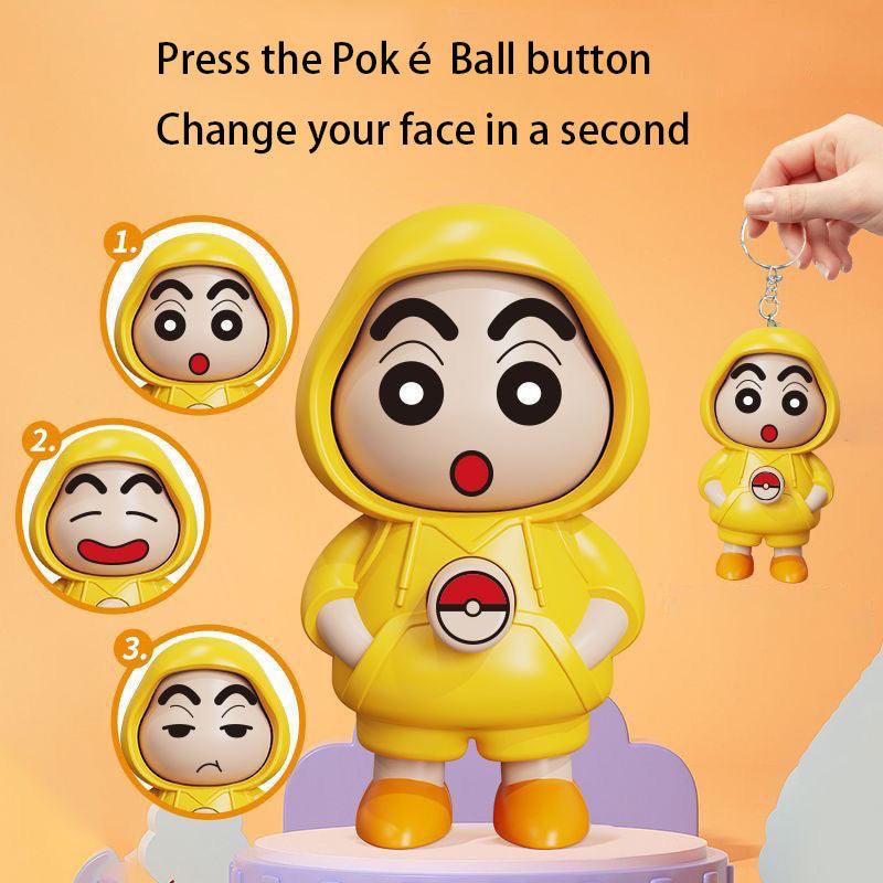 Shinchan Rotating Keychain