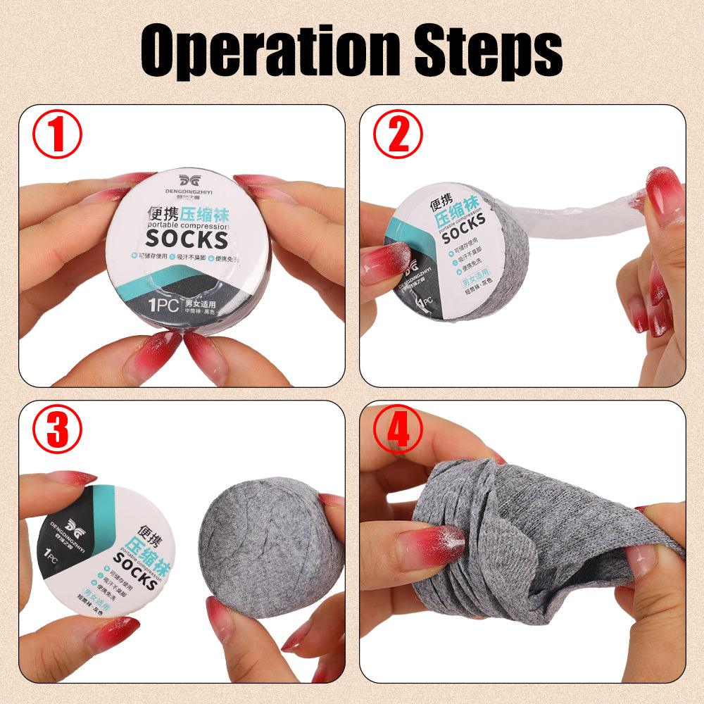 Disposable Socks (Pack Of 2)