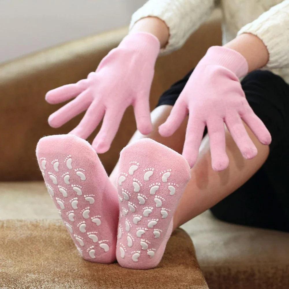Foot Spa Pedicure Silicone Socks (1 Pair)