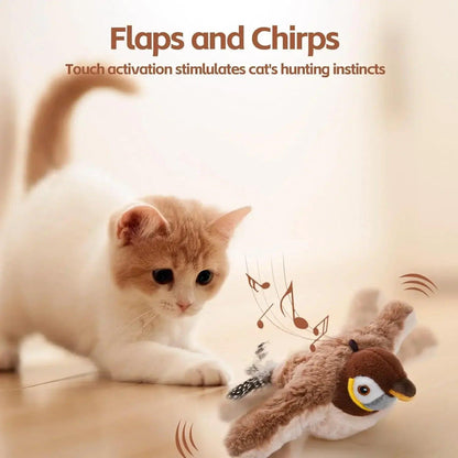 New Smart Flappy Chase Interactive Pet Toy