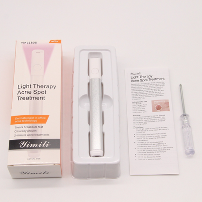 Red And Blue Light Therapy Acne Removal Laser Pen