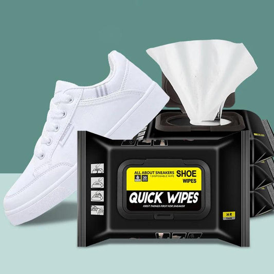 Shoes Cleaning Pack With 30 Wipes (Pack of 2)