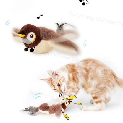 New Smart Flappy Chase Interactive Pet Toy