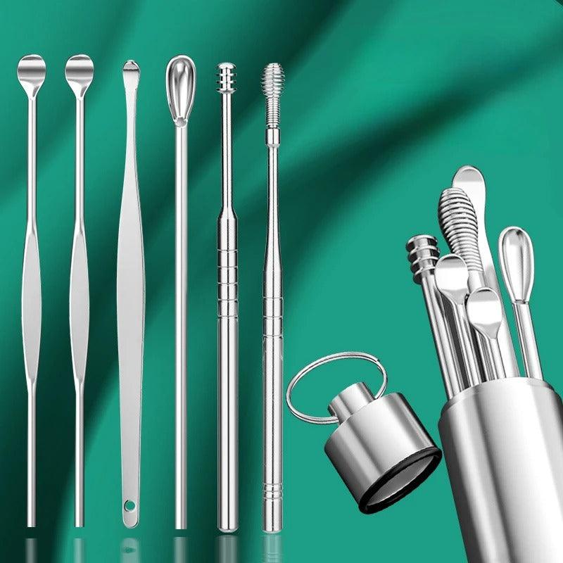 New All-in-One Ear Wax Removal Kit (6 Pcs)