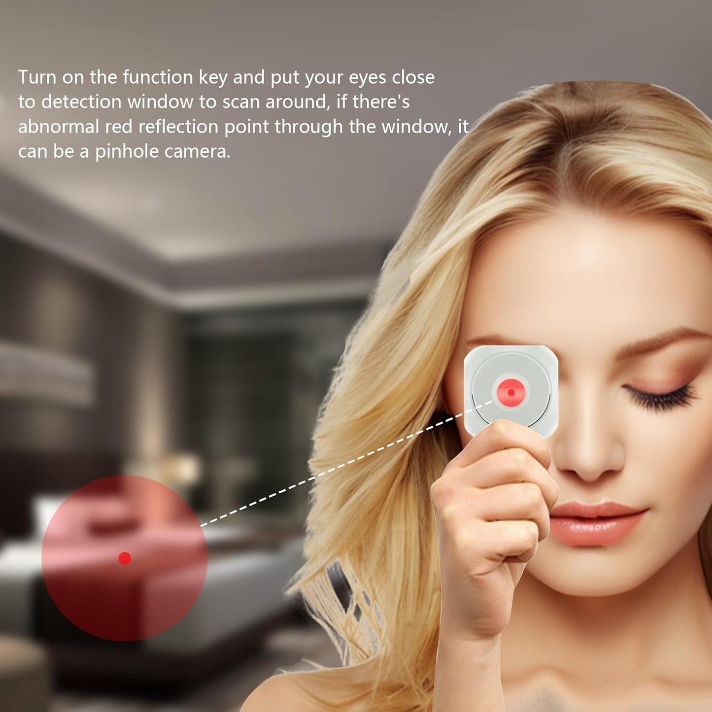 Hidden Camera Finder With Keychain