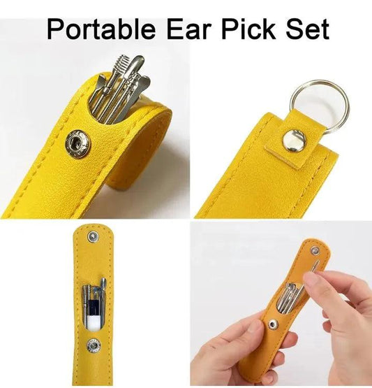 Premium Stainless Steel Ear Wax Removal Kit – Safe, Effective & Travel-Friendly