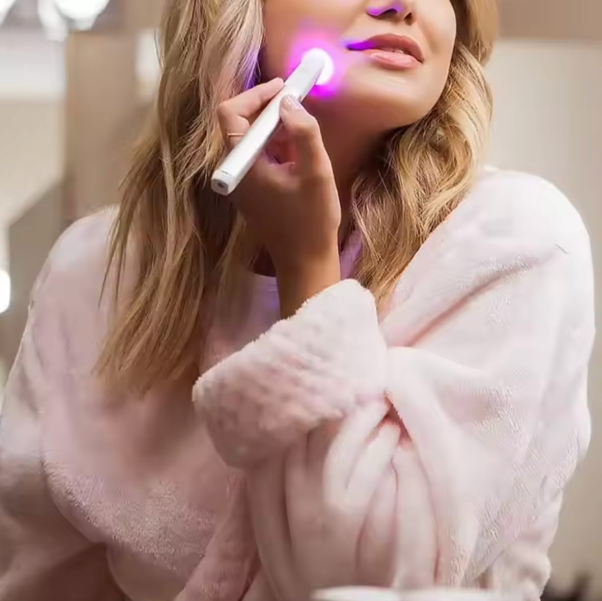 Red And Blue Light Therapy Acne Removal Laser Pen