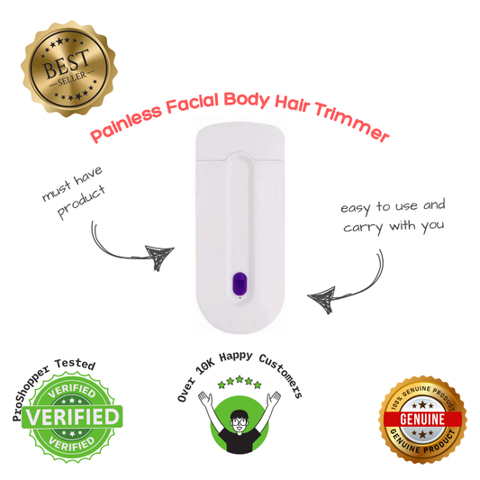 🌟 Instant, Painless Hair Removal – Anytime, Anywhere! 💖