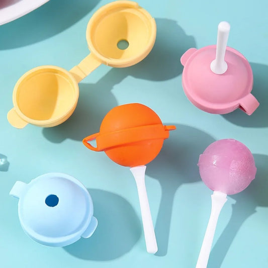 Chillipops - Silicone Lollipop Ice Cream Maker (Pack of 4)