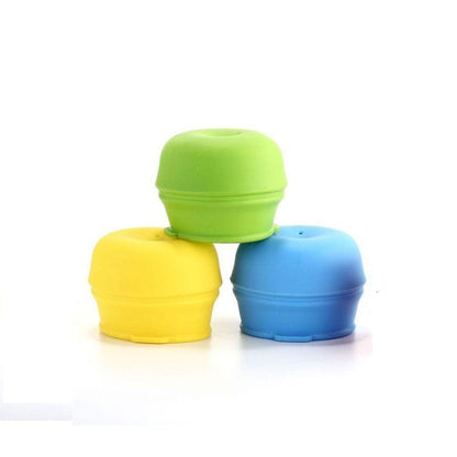 Silicon Lid With Straw - Set of 4