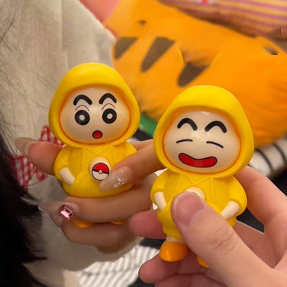 Shinchan Rotating Keychain