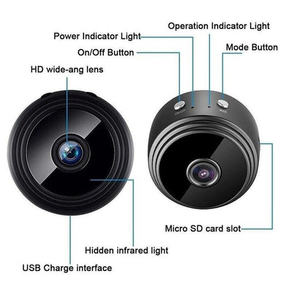 New HD Wi-Fi Spy Camera Recorder (VF)