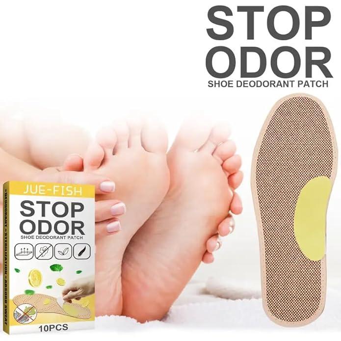 Ultra-Fresh Shoe Deodorant Stickers (10 Pcs)