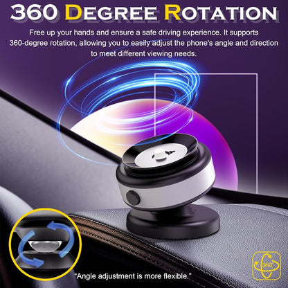 New 360° Rotation Magnetic Phone Holder (Gen - 2)