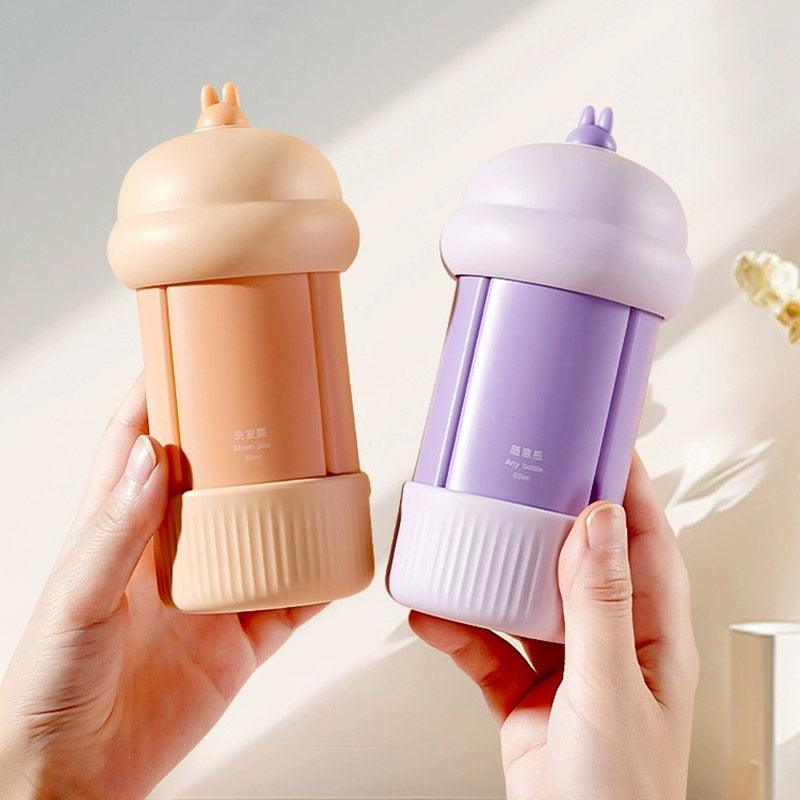 4-in-1 Mini Refillable Travel Bottles