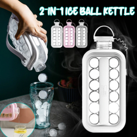2 in 1 Folding Ice Ball Maker & Kettle
