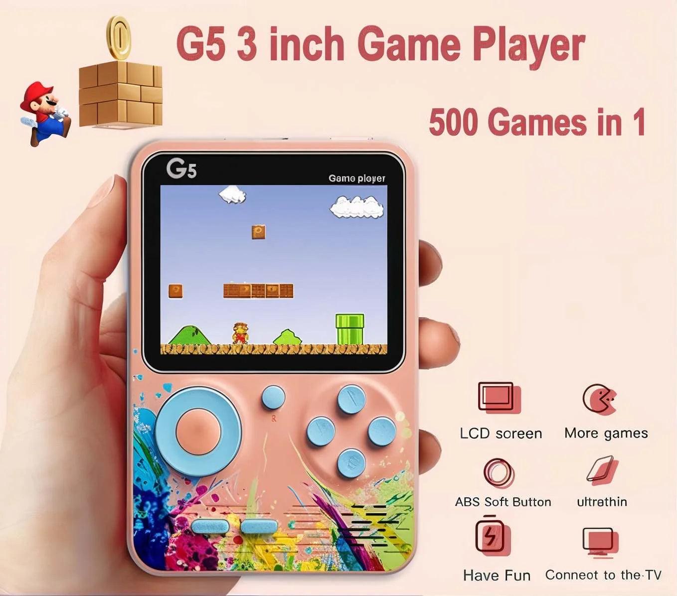 Retro GameBox 500 Games in 1