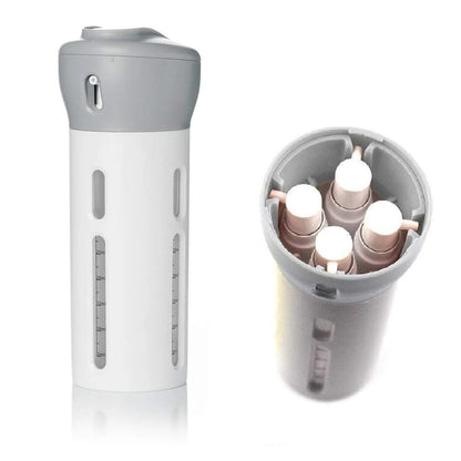 New 4-in-1 Leakproof Bottle – The Ultimate Space-Saving Dispenser! (Buy 1, Get 1 FREE)