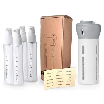 New 4-in-1 Leakproof Bottle – The Ultimate Space-Saving Dispenser! (Buy 1, Get 1 FREE)