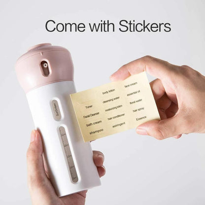 New 4-in-1 Leakproof Bottle – The Ultimate Space-Saving Dispenser! (Buy 1, Get 1 FREE)