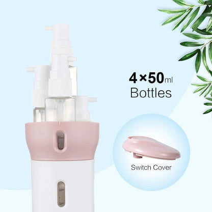 New 4-in-1 Leakproof Bottle – The Ultimate Space-Saving Dispenser! (Buy 1, Get 1 FREE)